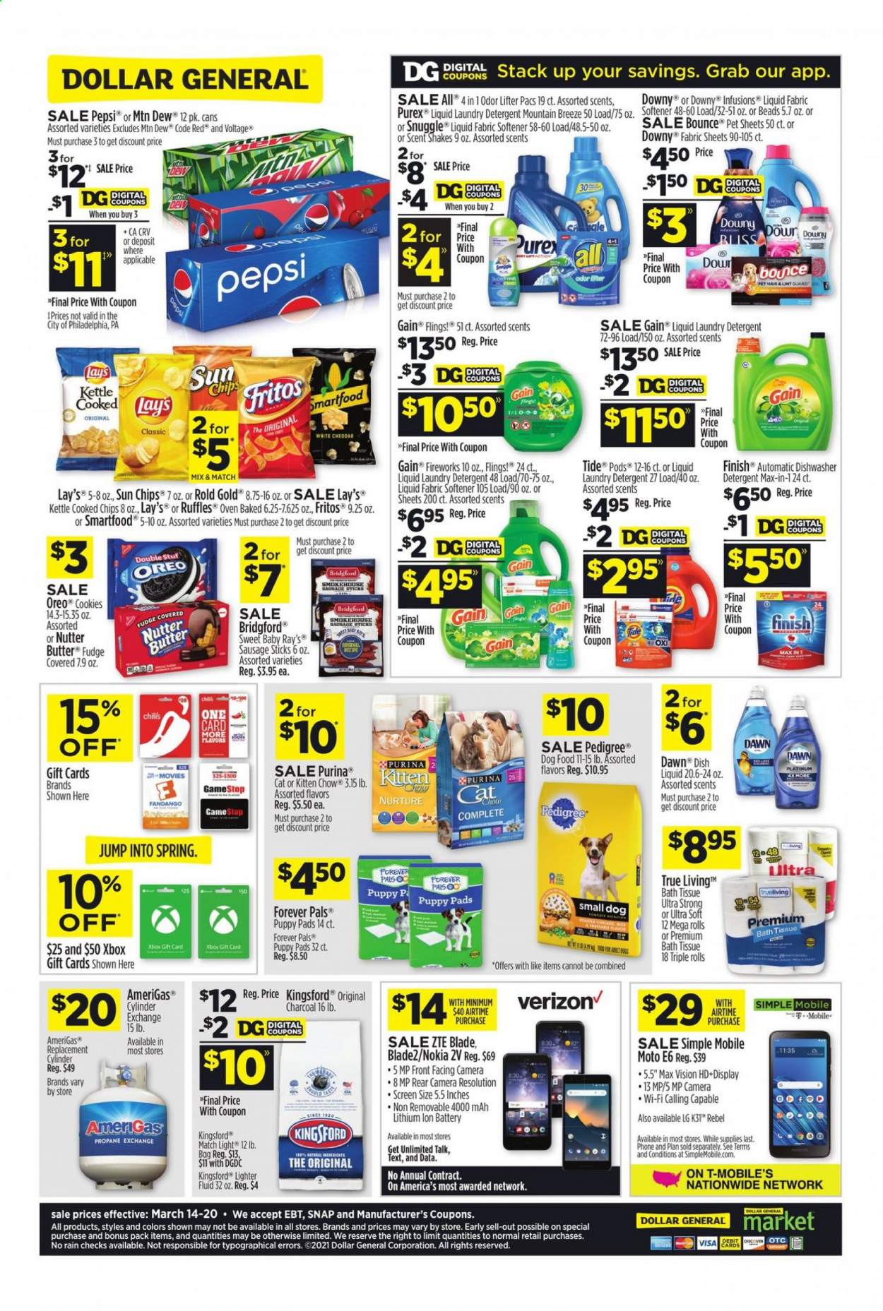 Dollar General ad - 03/14/2021 - 03/20/2021. Page 4