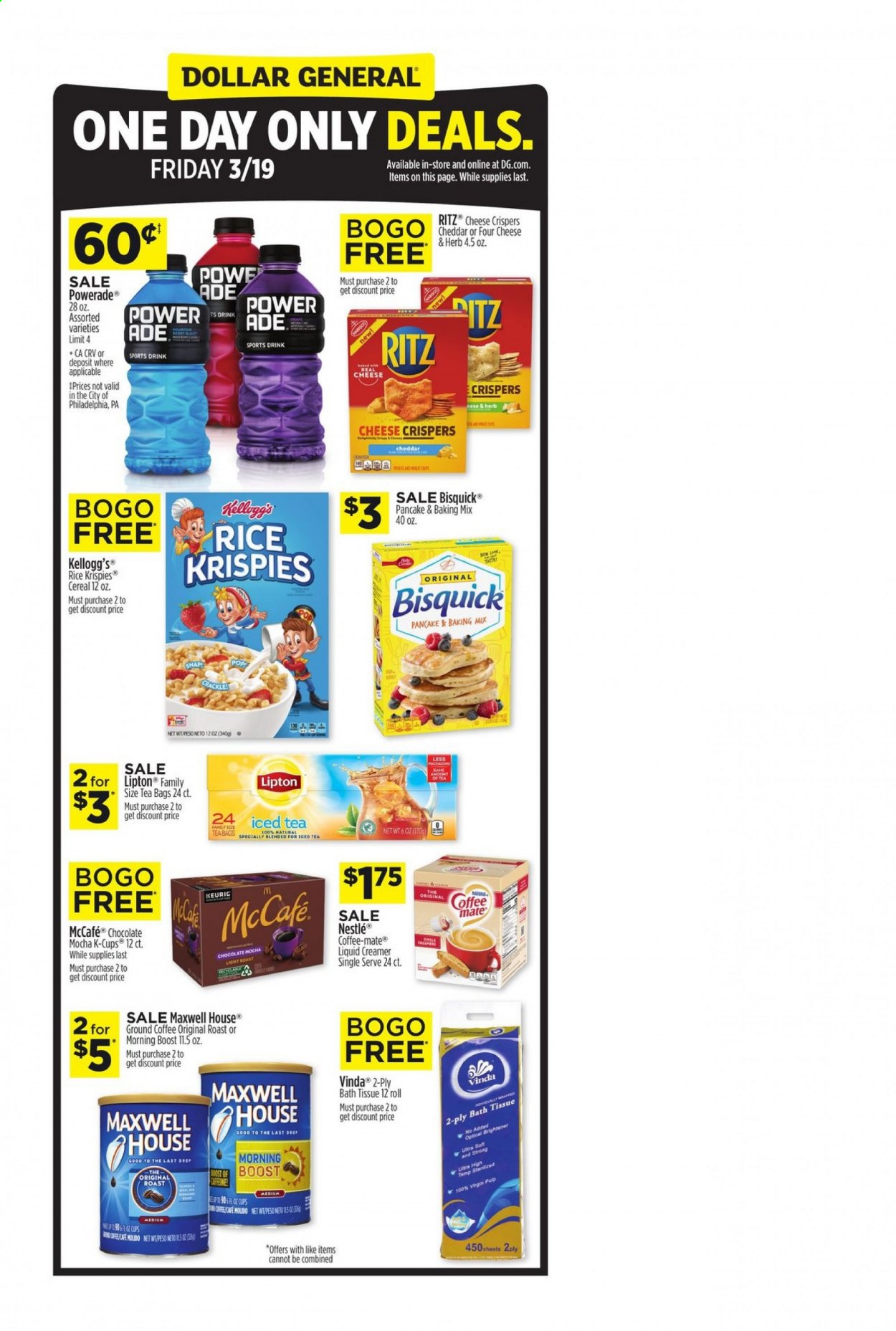 Dollar General ad - 03/14/2021 - 03/20/2021. Page 18
