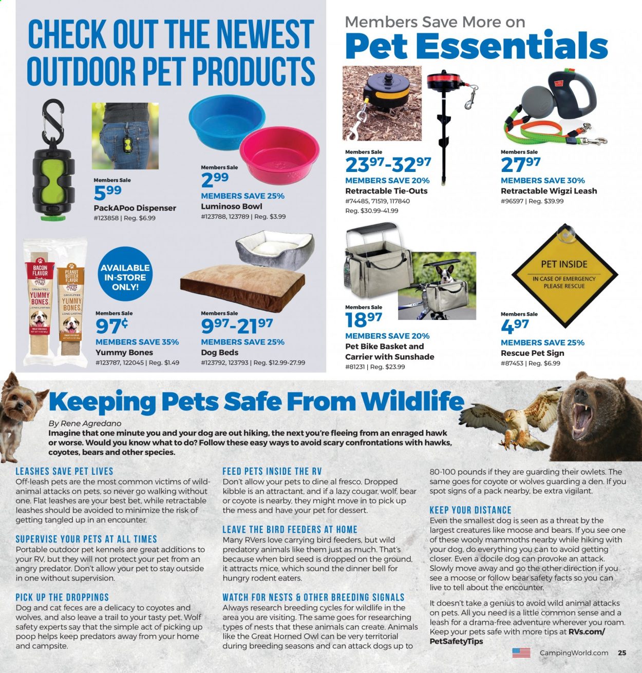 thumbnail - Camping World Flyer - Sales products - mouse. Page 25.