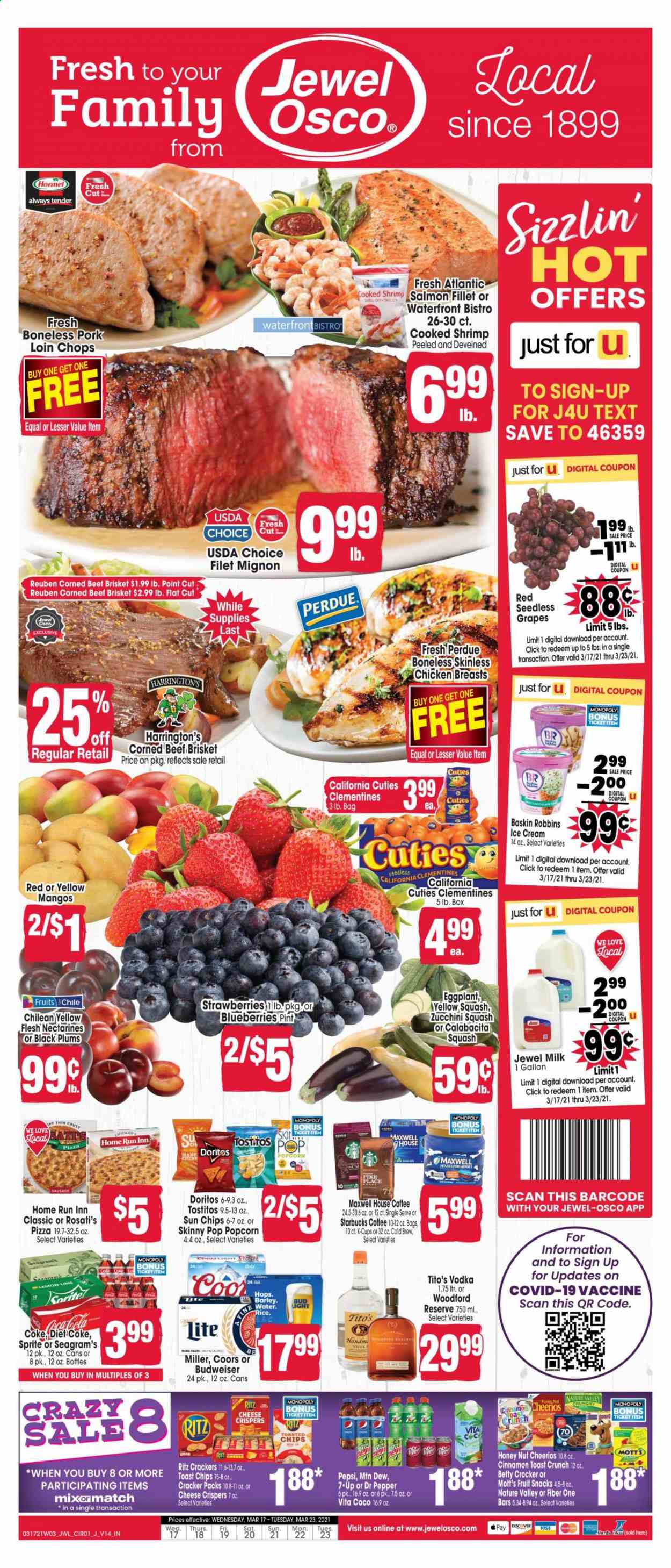 Jewel Osco ad - 03/17/2021 - 03/23/2021. Page 1
