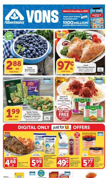 Albertsons Flyer - 03.17.2021 - 03.23.2021.