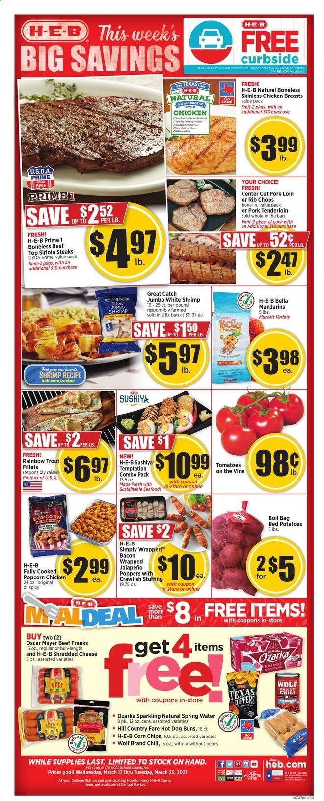 H-E-B ad - 03/17/2021 - 03/23/2021. Page 1