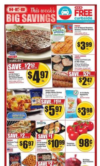 H-E-B Flyer - 03.17.2021 - 03.23.2021.