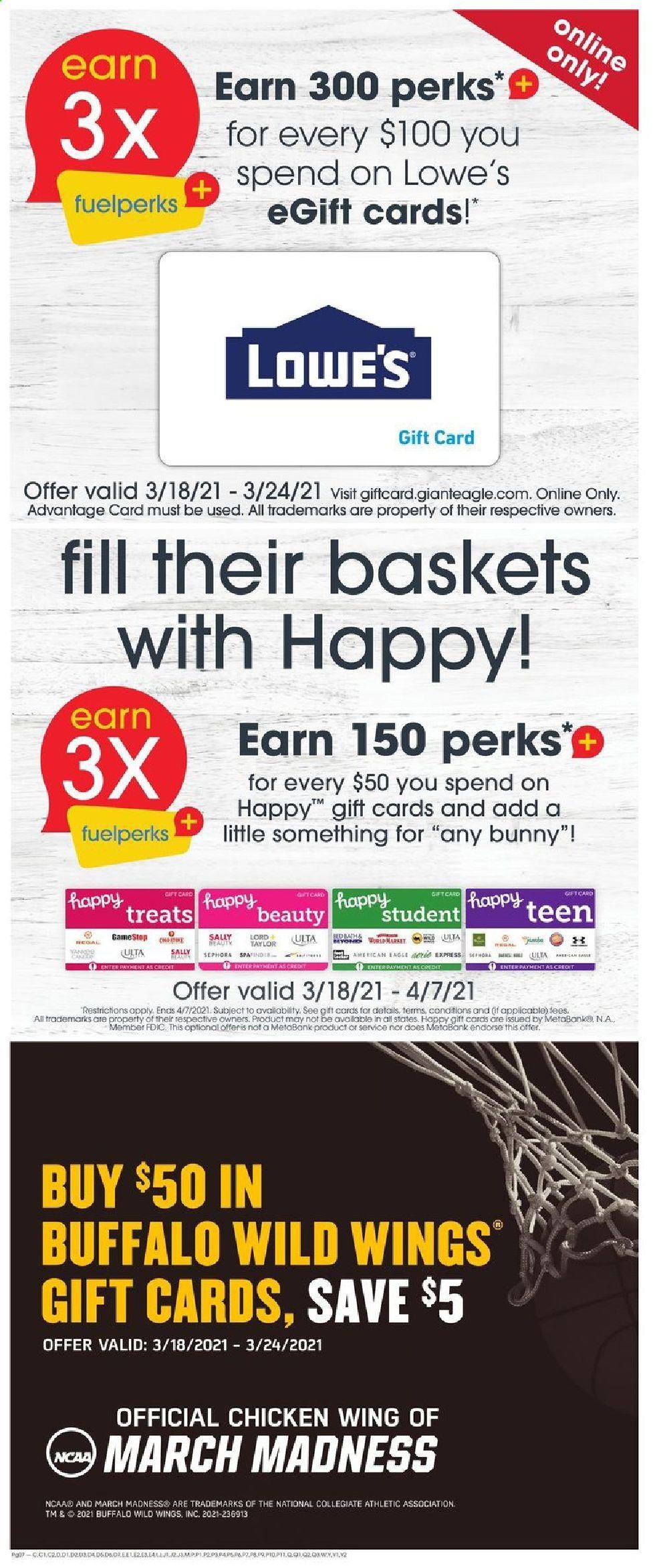 Giant Eagle ad - 03/18/2021 - 03/24/2021. Page 6