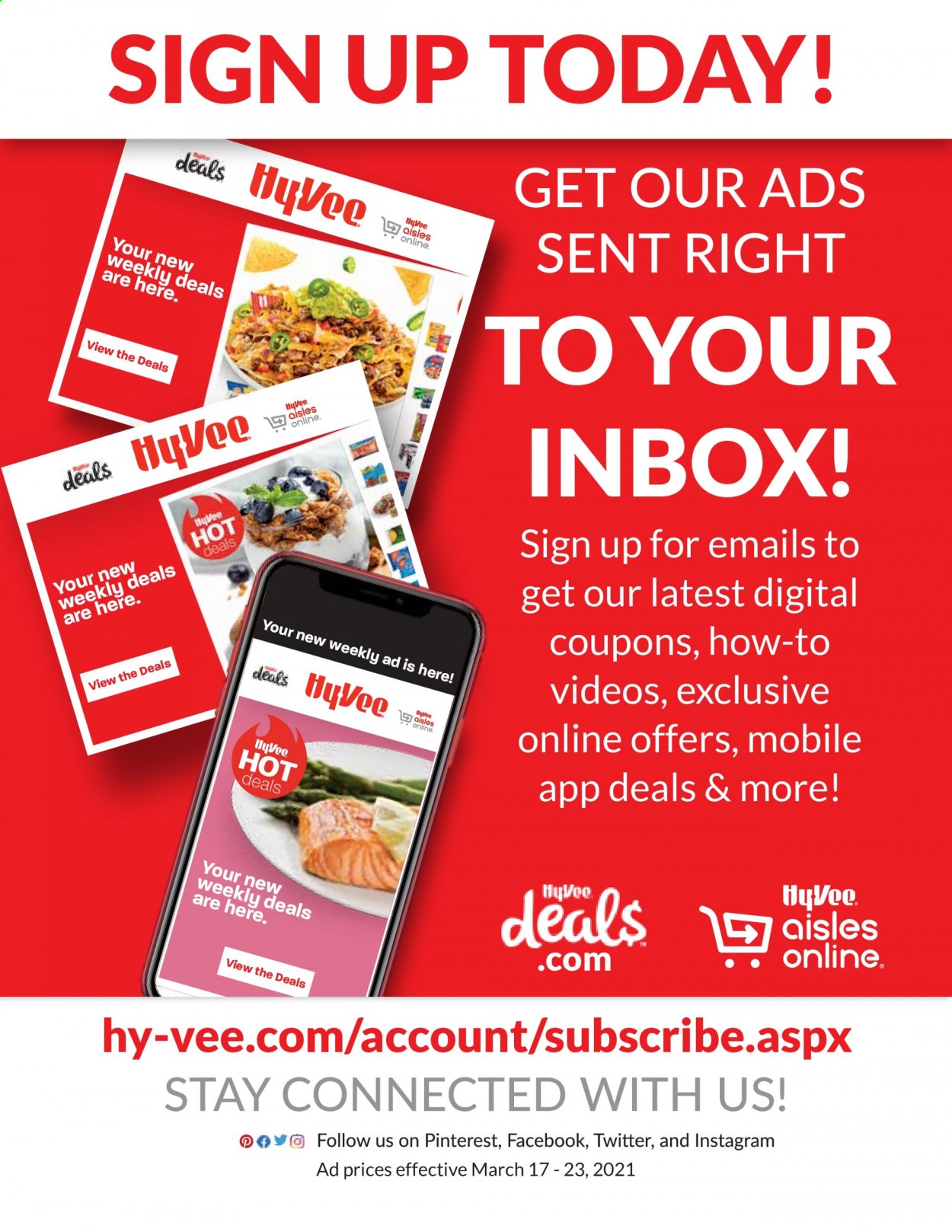 Hy-Vee ad - 03/17/2021 - 03/23/2021. Page 31