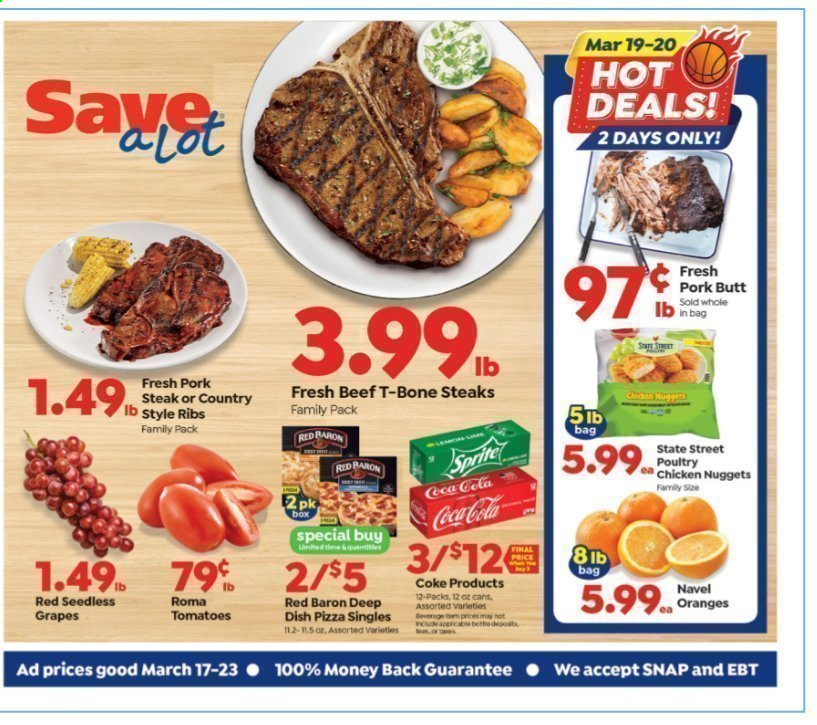 Save a Lot ad - 03/17/2021 - 03/23/2021. Page 1