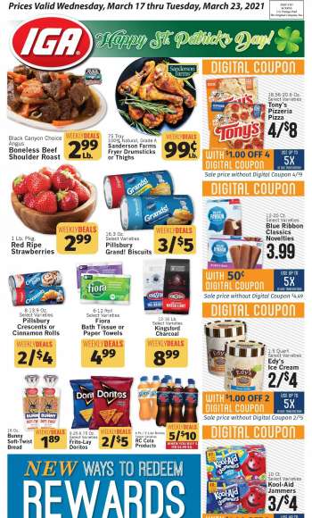 IGA Flyer - 03.17.2021 - 03.23.2021.