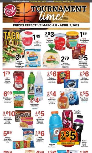 Big Y Flyer - 03.11.2021 - 04.07.2021.
