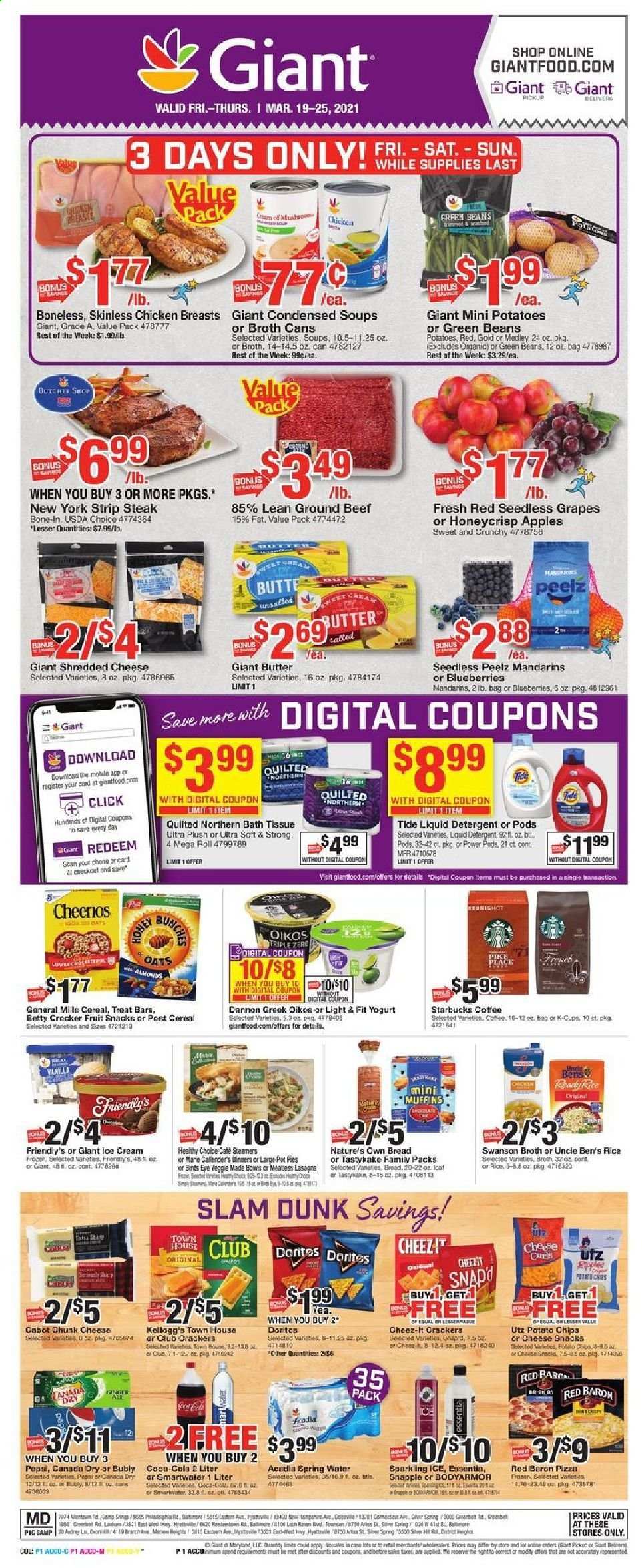 Giant Food ad - 03/19/2021 - 03/25/2021. Page 1