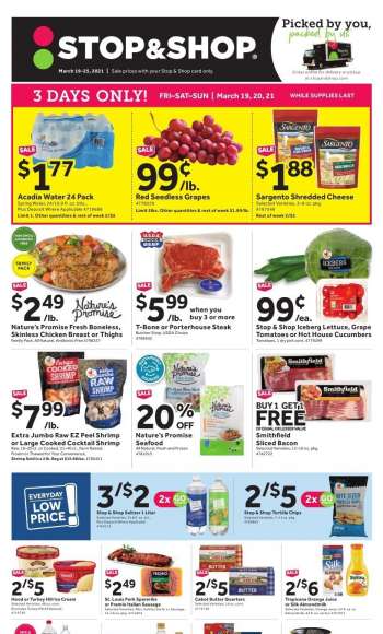 Stop & Shop Flyer - 03.19.2021 - 03.25.2021.