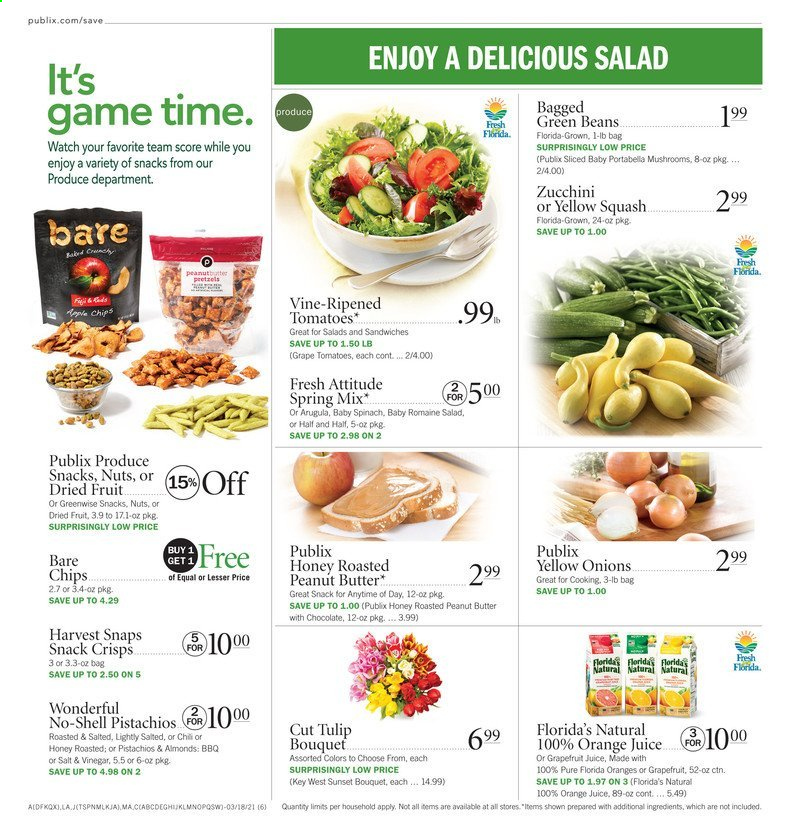 Publix ad - 03/18/2021 - 03/24/2021. Page 10