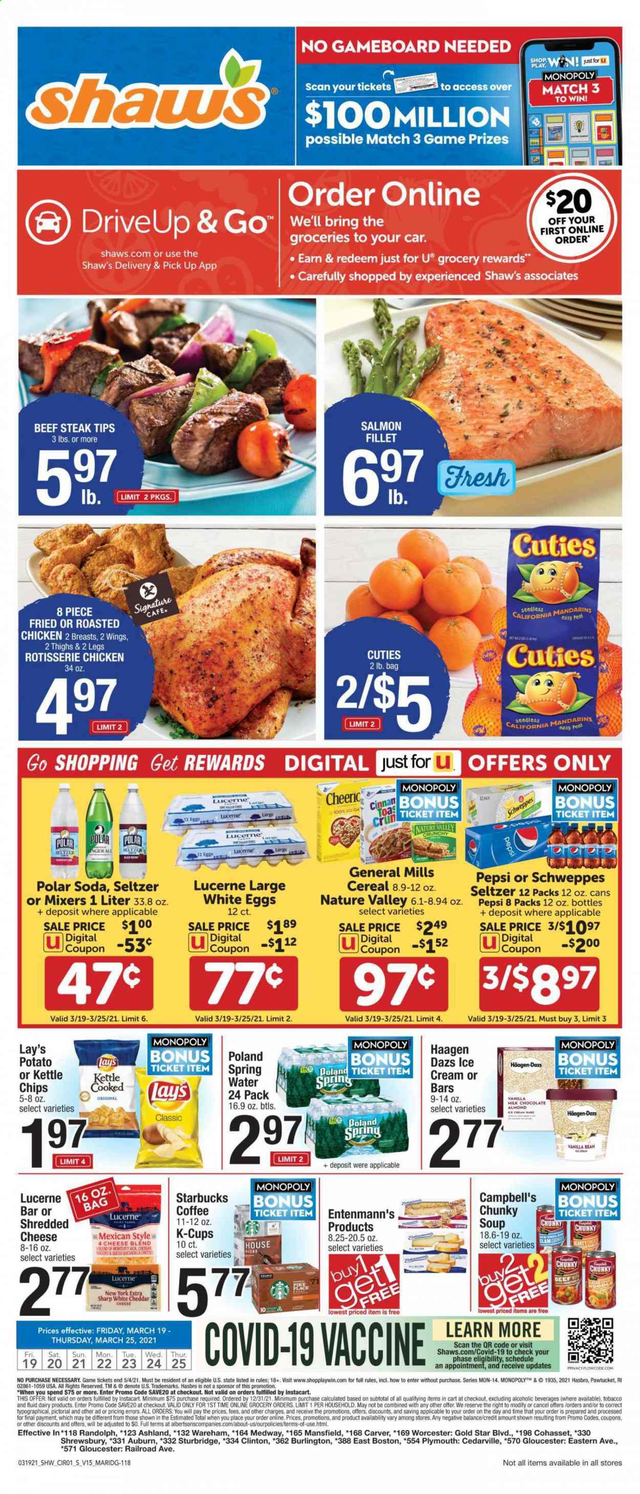 Shaw’s ad - 03/19/2021 - 03/25/2021. Page 1