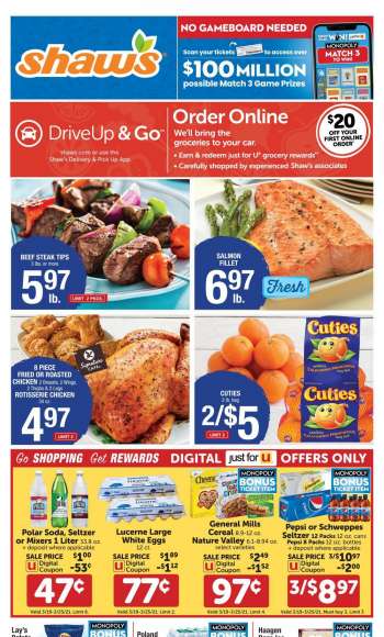 Shaw’s Flyer - 03.19.2021 - 03.25.2021.