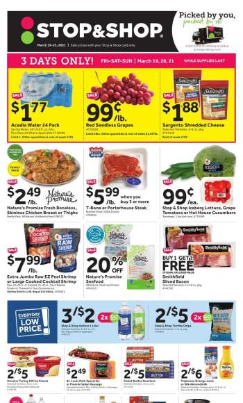 Stop & Shop Flyer - 03.19.2021 - 03.25.2021.