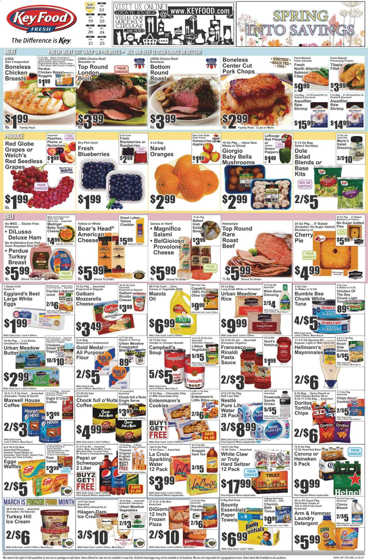 Key Food ad - 03/19/2021 - 03/25/2021. Page 1