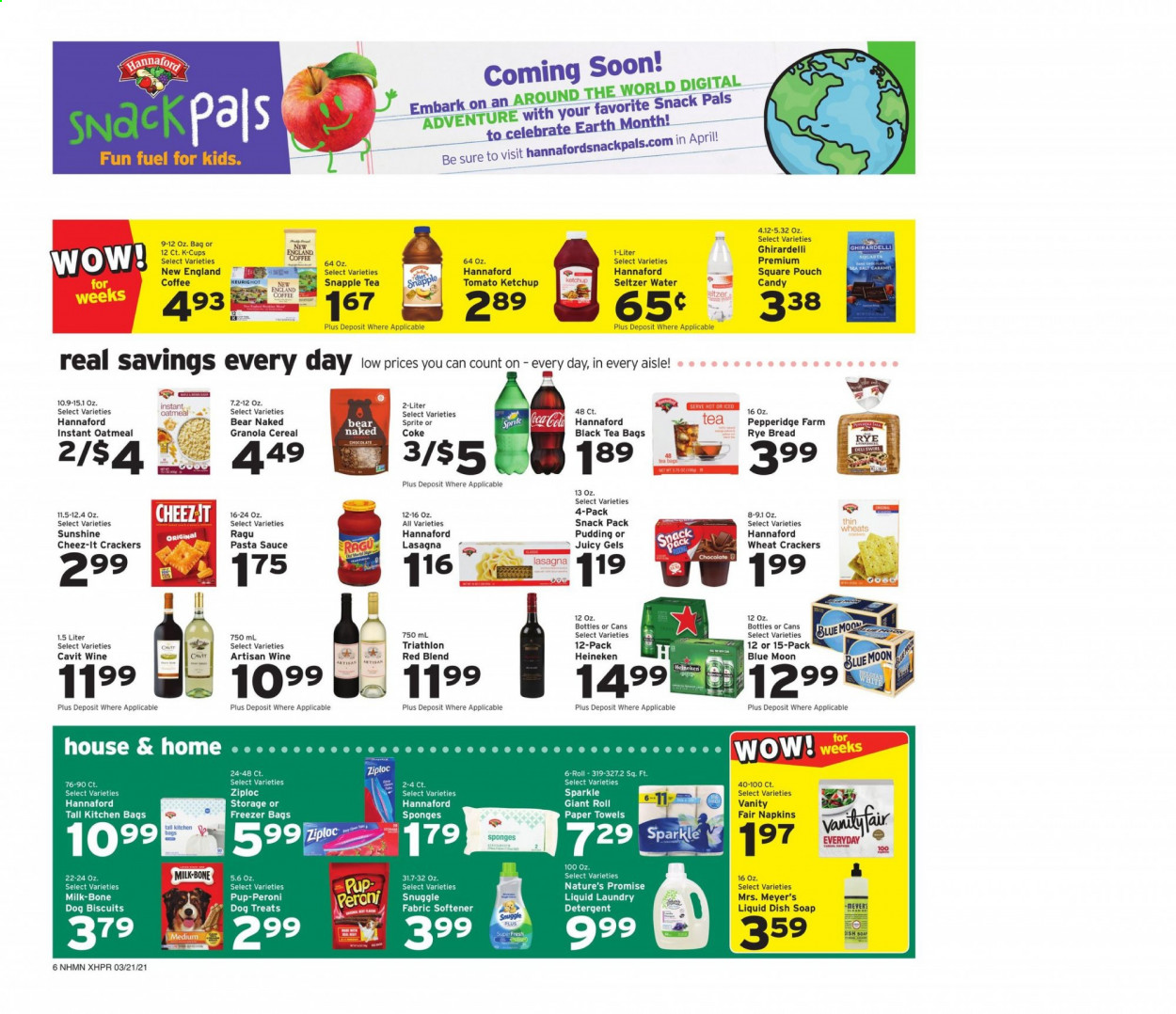 Hannaford ad - 03/21/2021 - 03/27/2021. Page 6