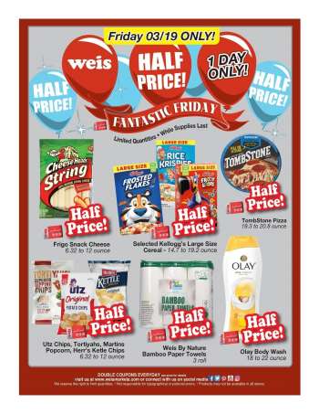Weis Flyer - 03.19.2021 - 03.19.2021.