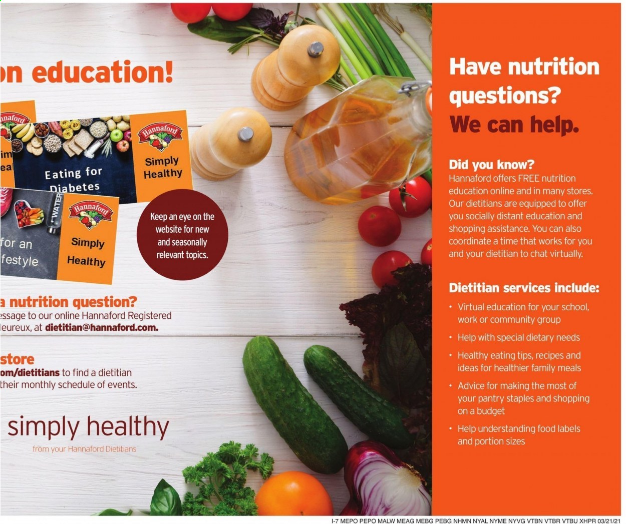 Hannaford ad - 03/21/2021 - 03/27/2021. Page 15