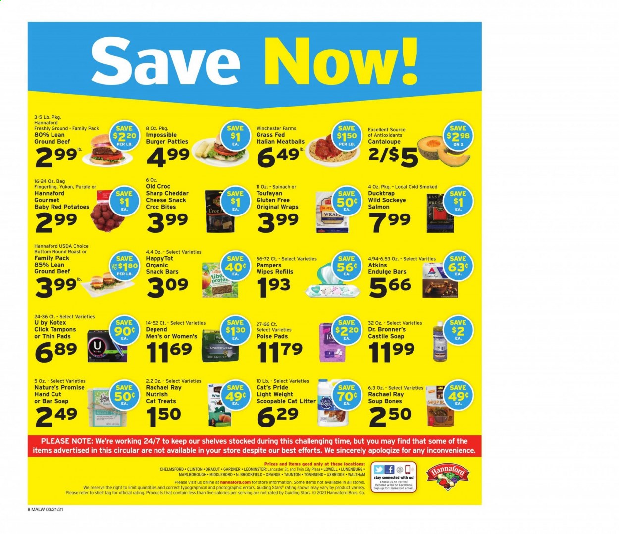 Hannaford ad - 03/21/2021 - 03/27/2021. Page 8