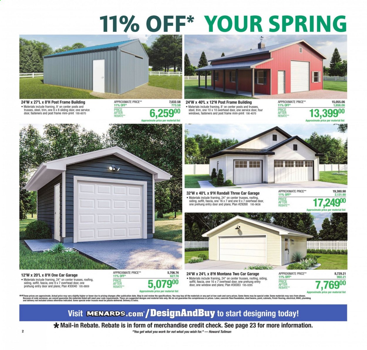 Menards ad - 03/18/2021 - 03/27/2021. Page 2