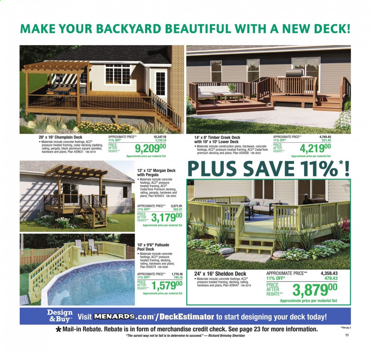 Menards ad - 03/18/2021 - 03/27/2021. Page 11
