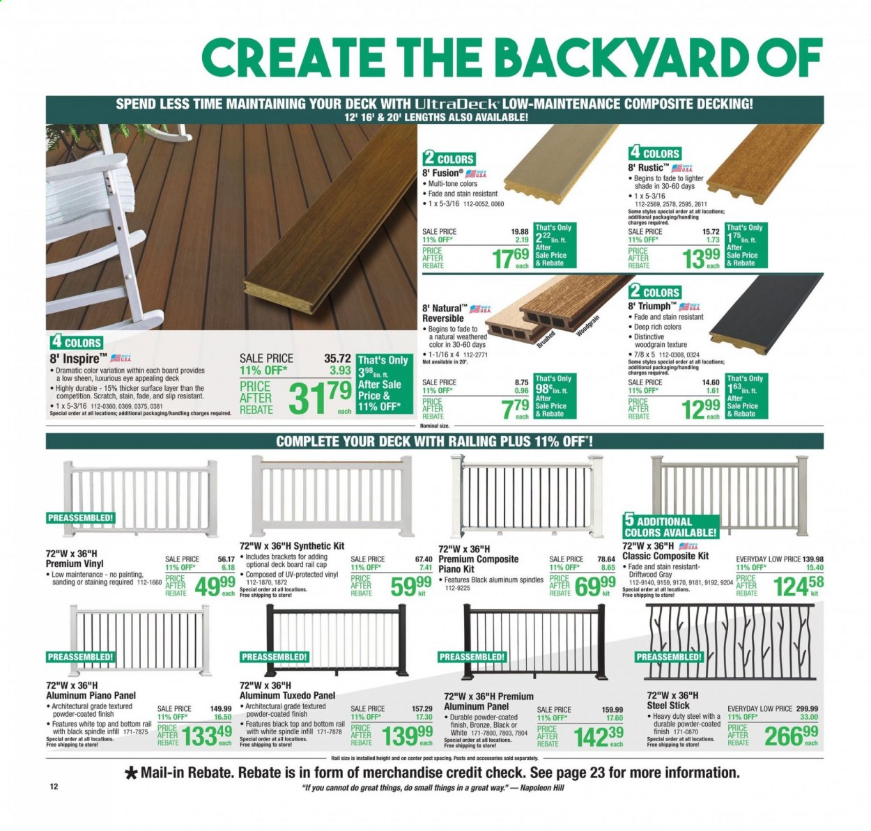 Menards ad - 03/18/2021 - 03/27/2021. Page 12