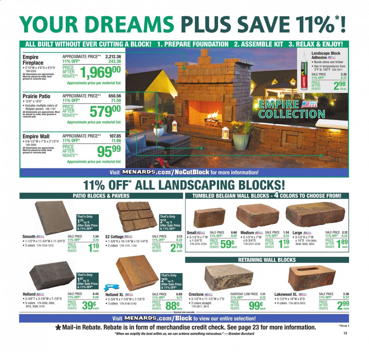 Menards ad - 03/18/2021 - 03/27/2021. Page 13