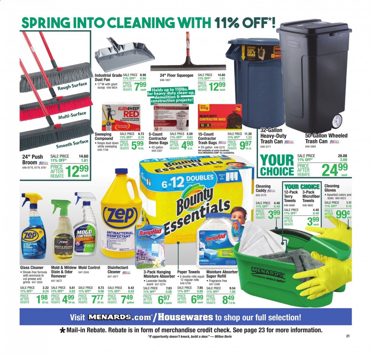Menards ad - 03/18/2021 - 03/27/2021. Page 21