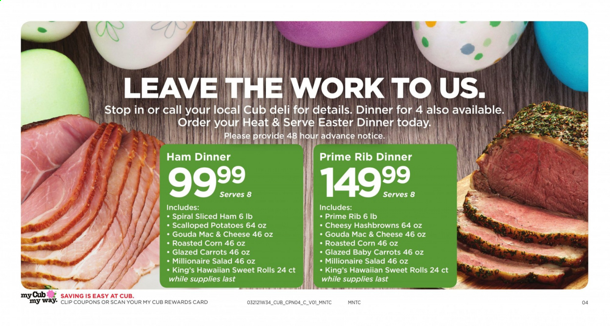 Cub Foods ad - 03/21/2021 - 04/03/2021. Page 4