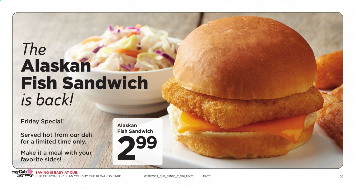 Cub Foods ad - 03/21/2021 - 04/03/2021. Page 6
