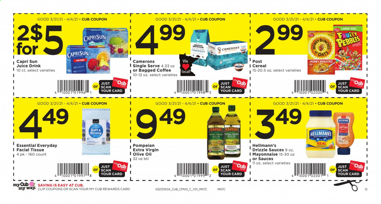 Cub Foods ad - 03/21/2021 - 04/03/2021. Page 13