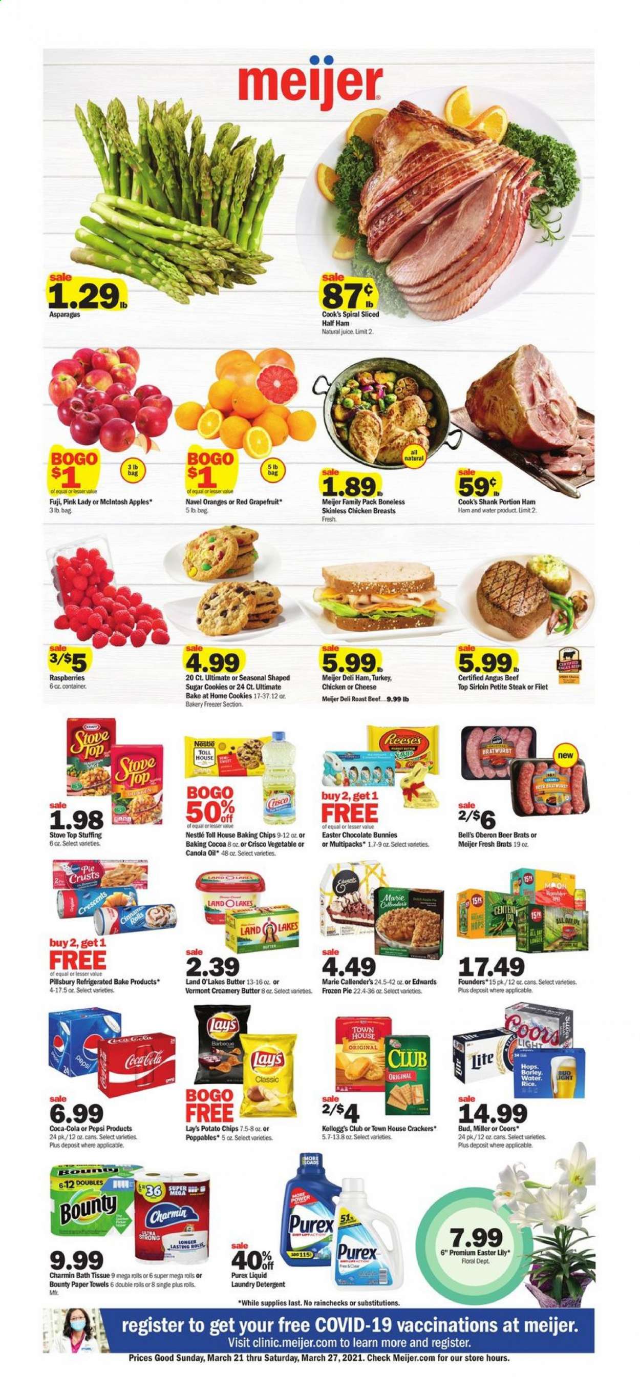 Meijer ad - 03/21/2021 - 03/27/2021. Page 1