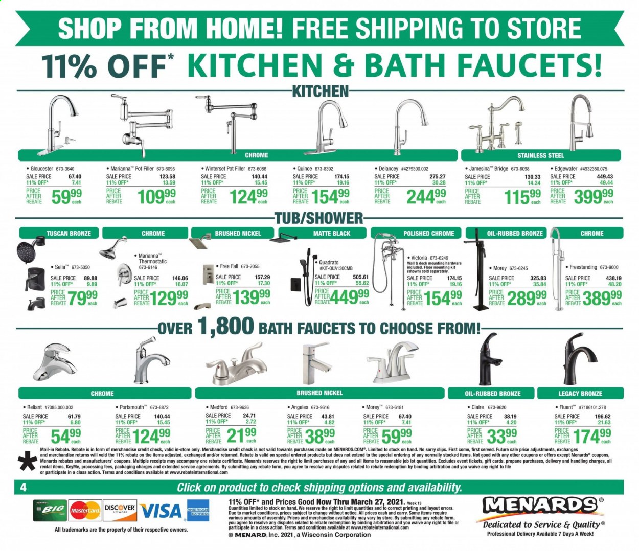 Menards ad - 03/18/2021 - 03/27/2021. Page 4