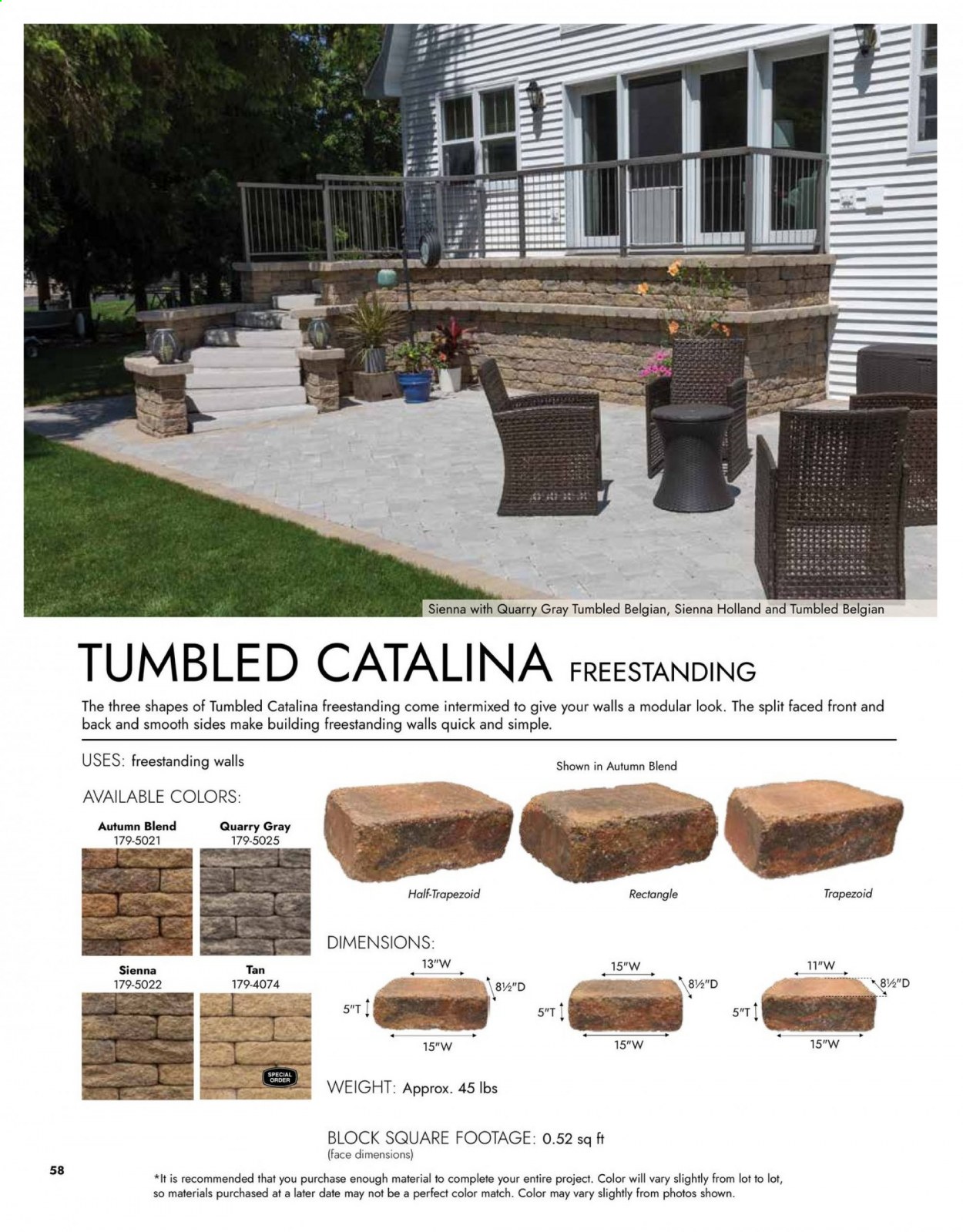 Menards ad - 03/15/2021 - 12/31/2021. Page 58