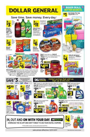Dollar General Flyer - 03.21.2021 - 03.27.2021.