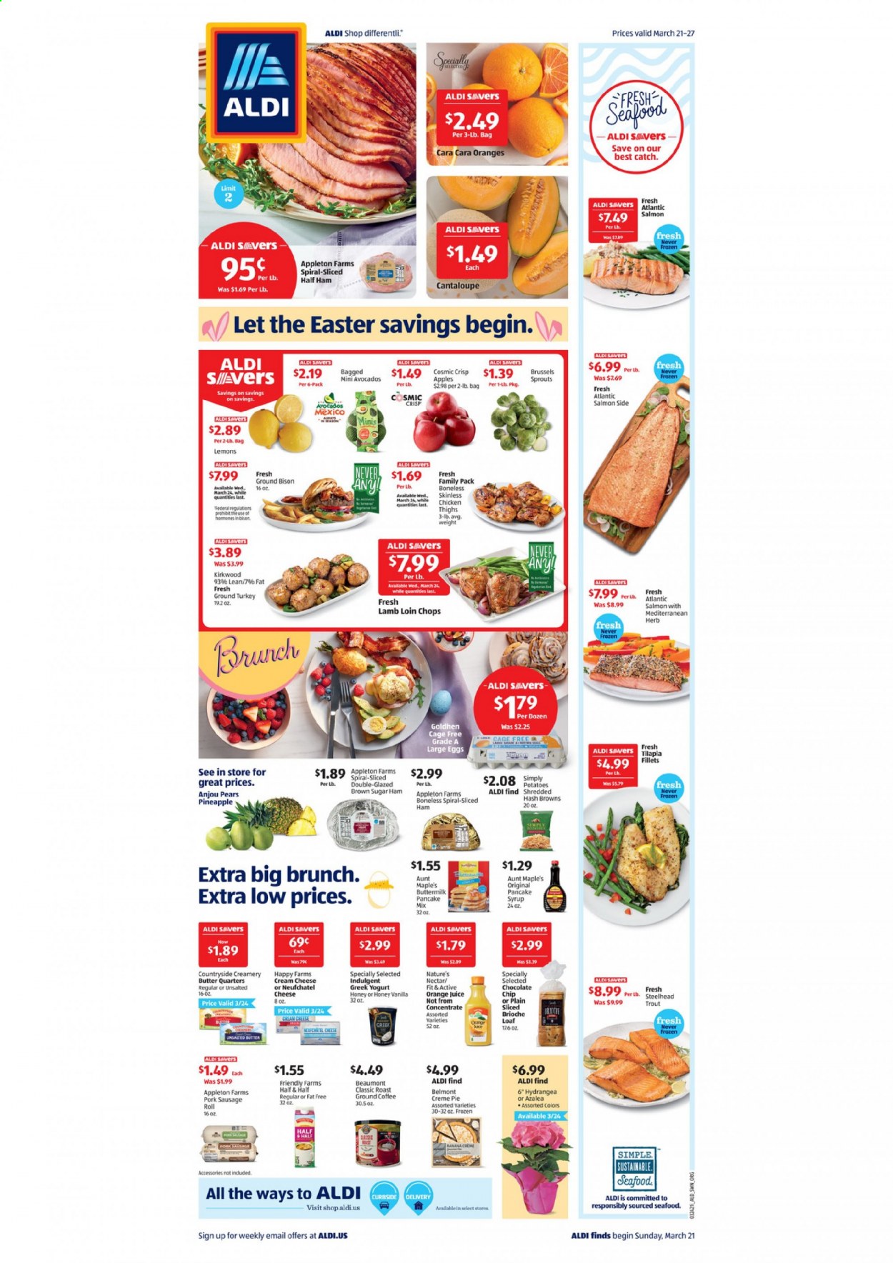ALDI ad - 03/21/2021 - 03/27/2021. Page 1