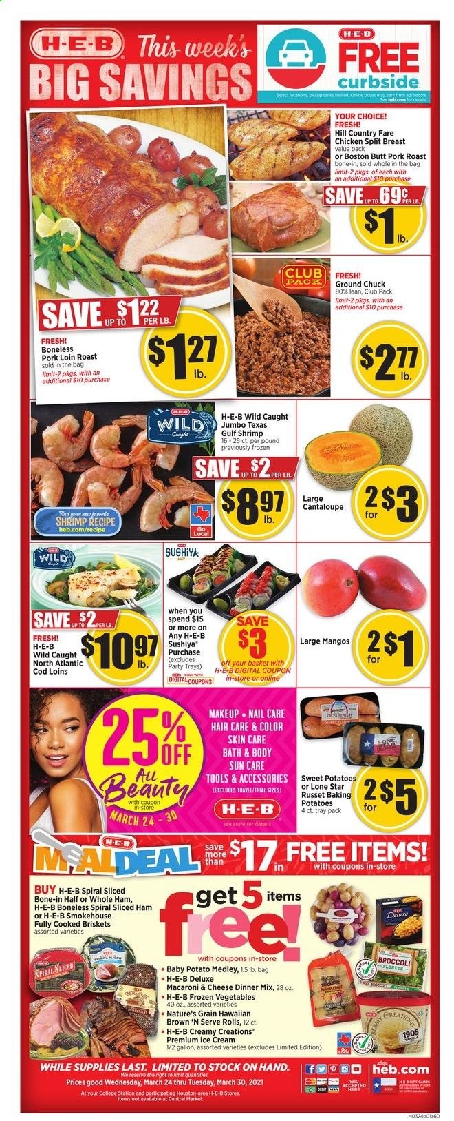 H-E-B ad - 03/24/2021 - 03/30/2021. Page 1