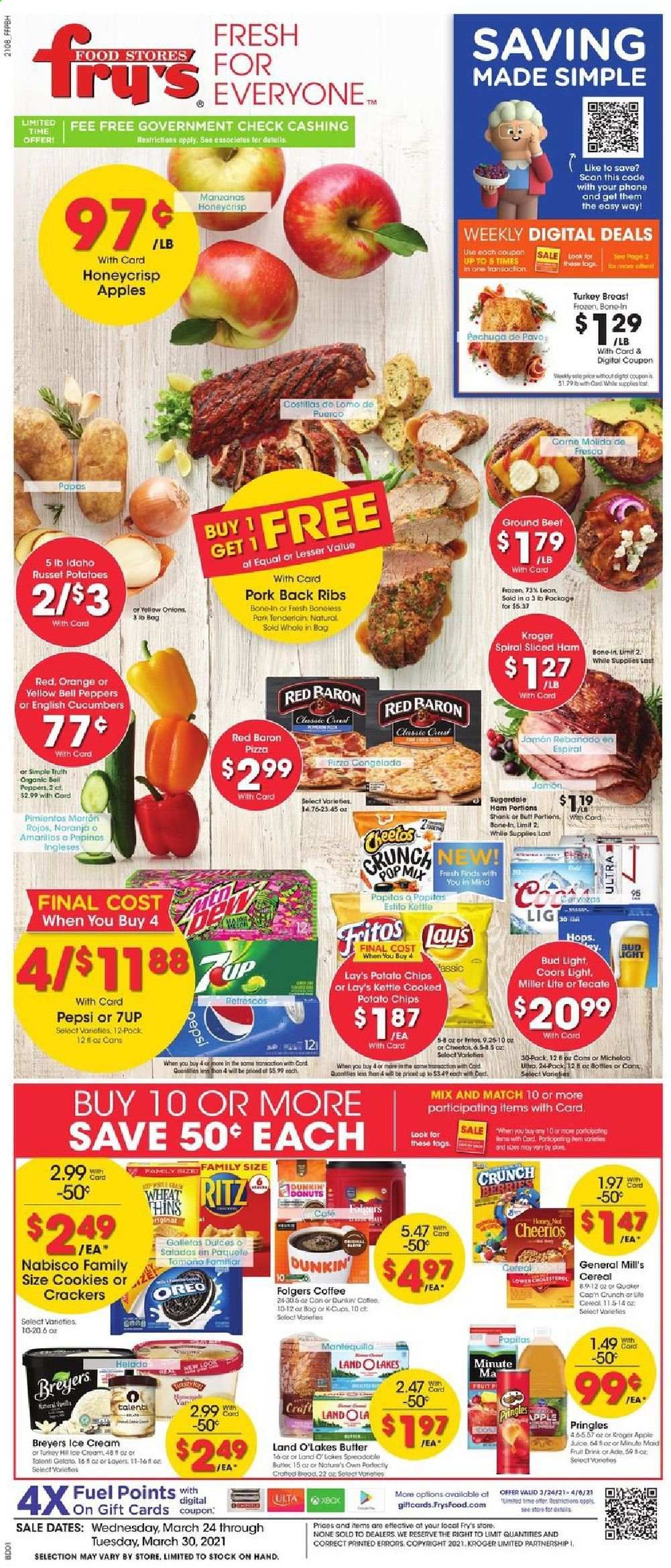 Fry’s ad - 03/24/2021 - 03/30/2021. Page 1
