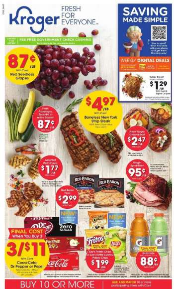 Kroger Flyer - 03.24.2021 - 03.30.2021.