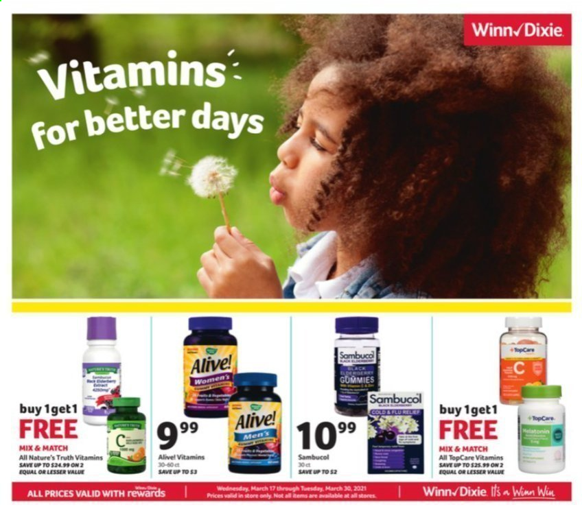 Winn Dixie ad - 03/17/2021 - 03/30/2021. Page 8