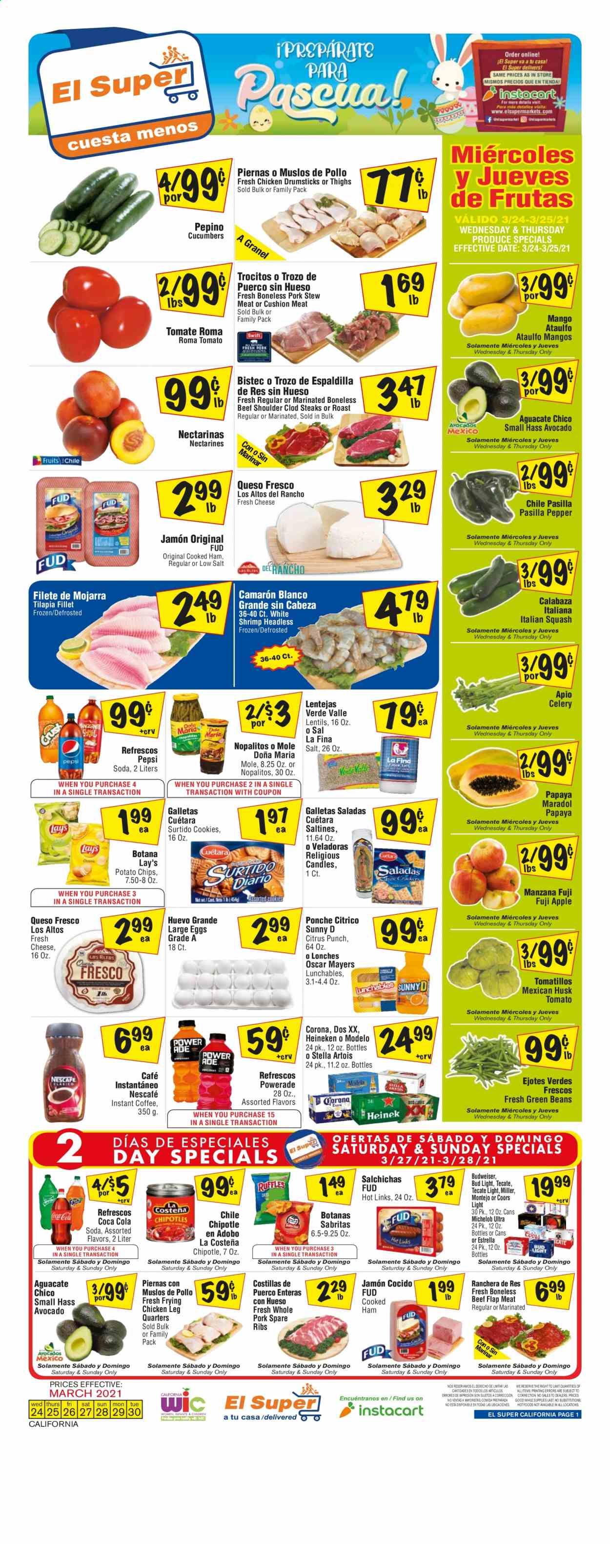 El Super ad - 03/24/2021 - 03/30/2021. Page 1