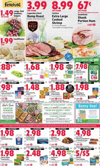 Festival Foods Flyer - 03.24.2021 - 03.30.2021.