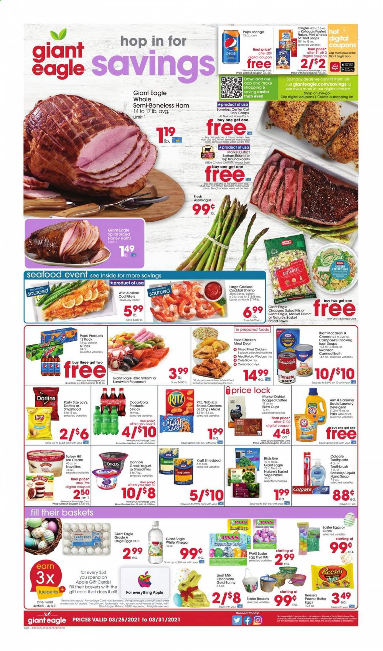 Giant Eagle ad - 03/25/2021 - 03/31/2021. Page 1