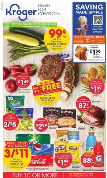 Kroger Flyer - 03.24.2021 - 03.30.2021.