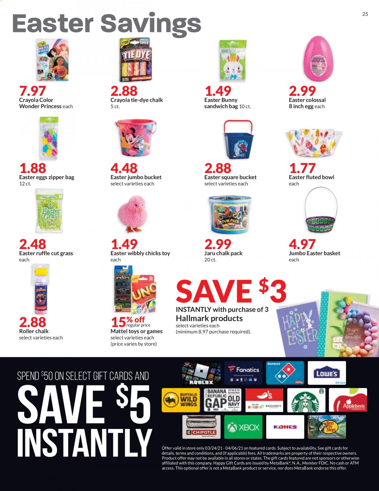 Hy-Vee ad - 03/24/2021 - 03/30/2021. Page 25