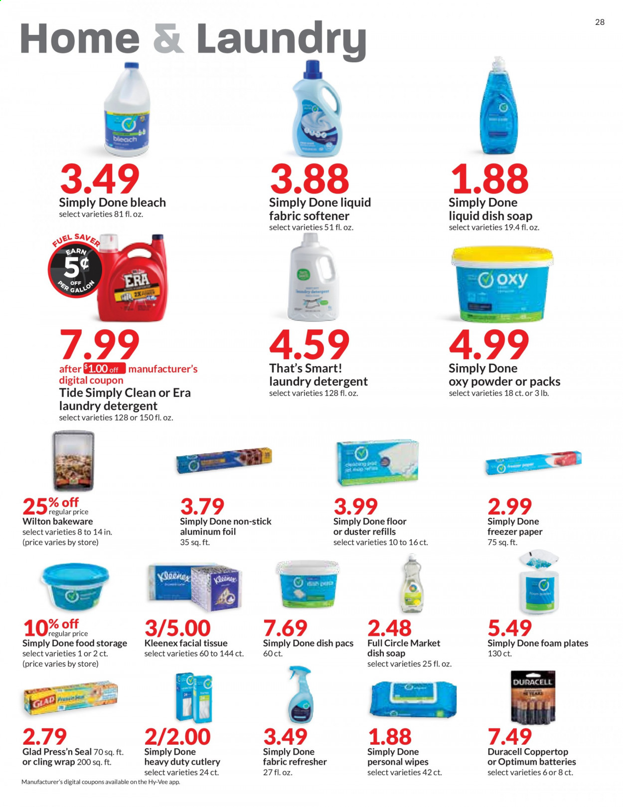 Hy-Vee ad - 03/24/2021 - 03/30/2021. Page 28