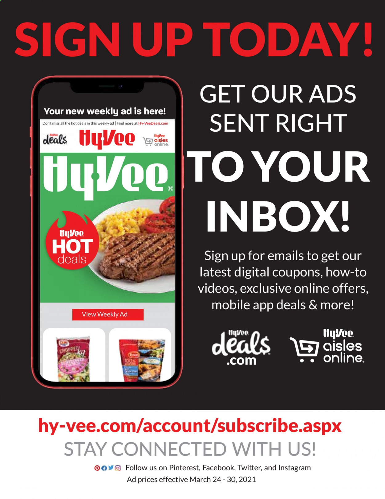 Hy-Vee ad - 03/24/2021 - 03/30/2021. Page 32