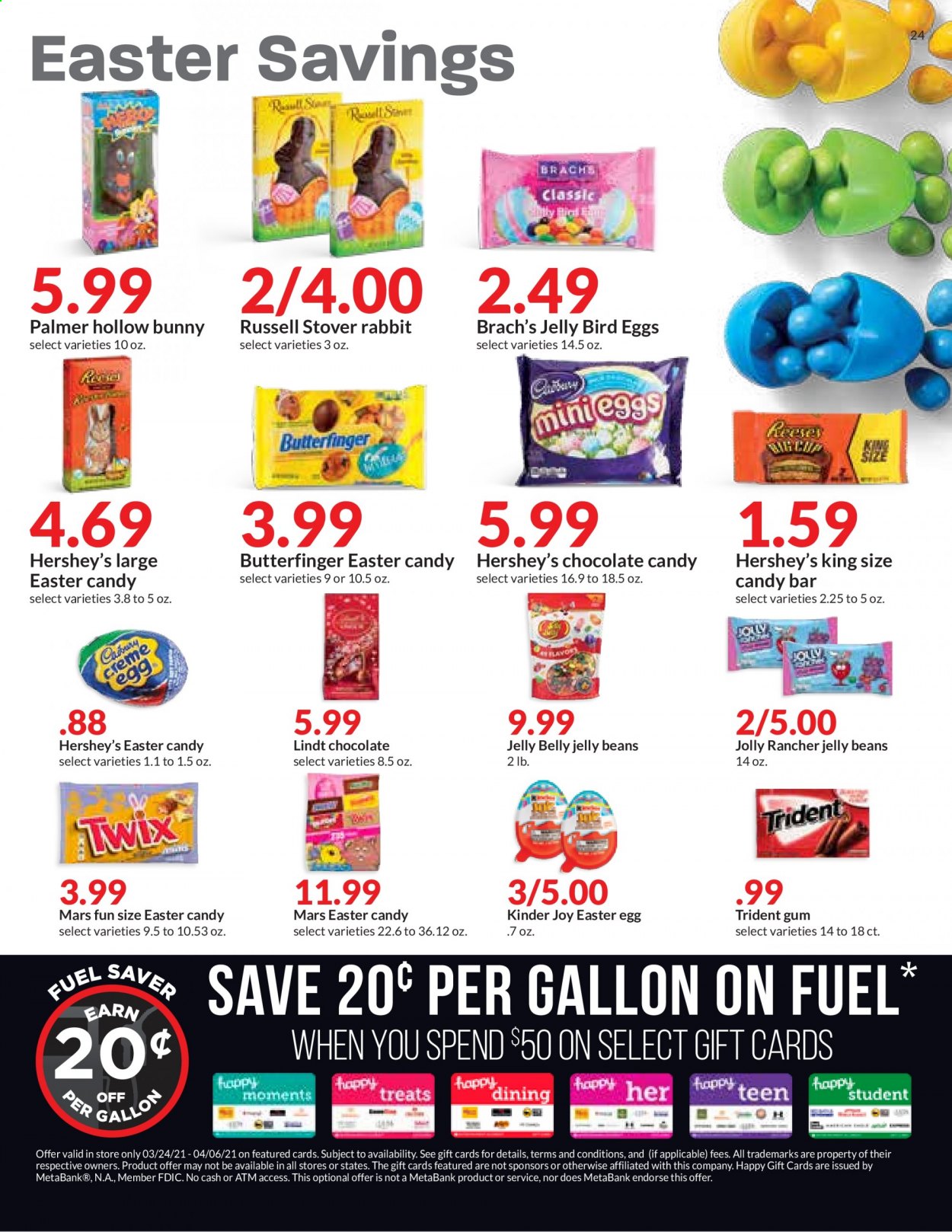 Hy-Vee ad - 03/24/2021 - 03/30/2021. Page 24