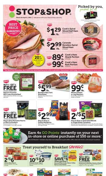Stop & Shop Flyer - 03.26.2021 - 04.01.2021.