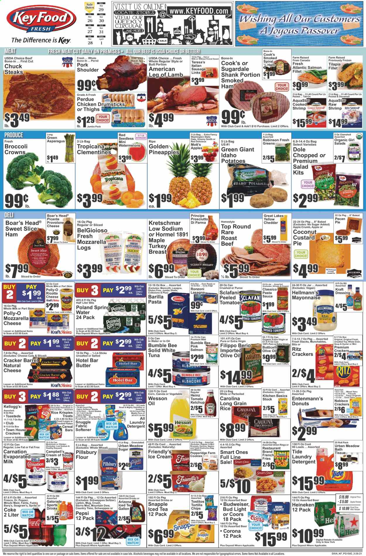 Key Food ad - 03/26/2021 - 04/01/2021. Page 1
